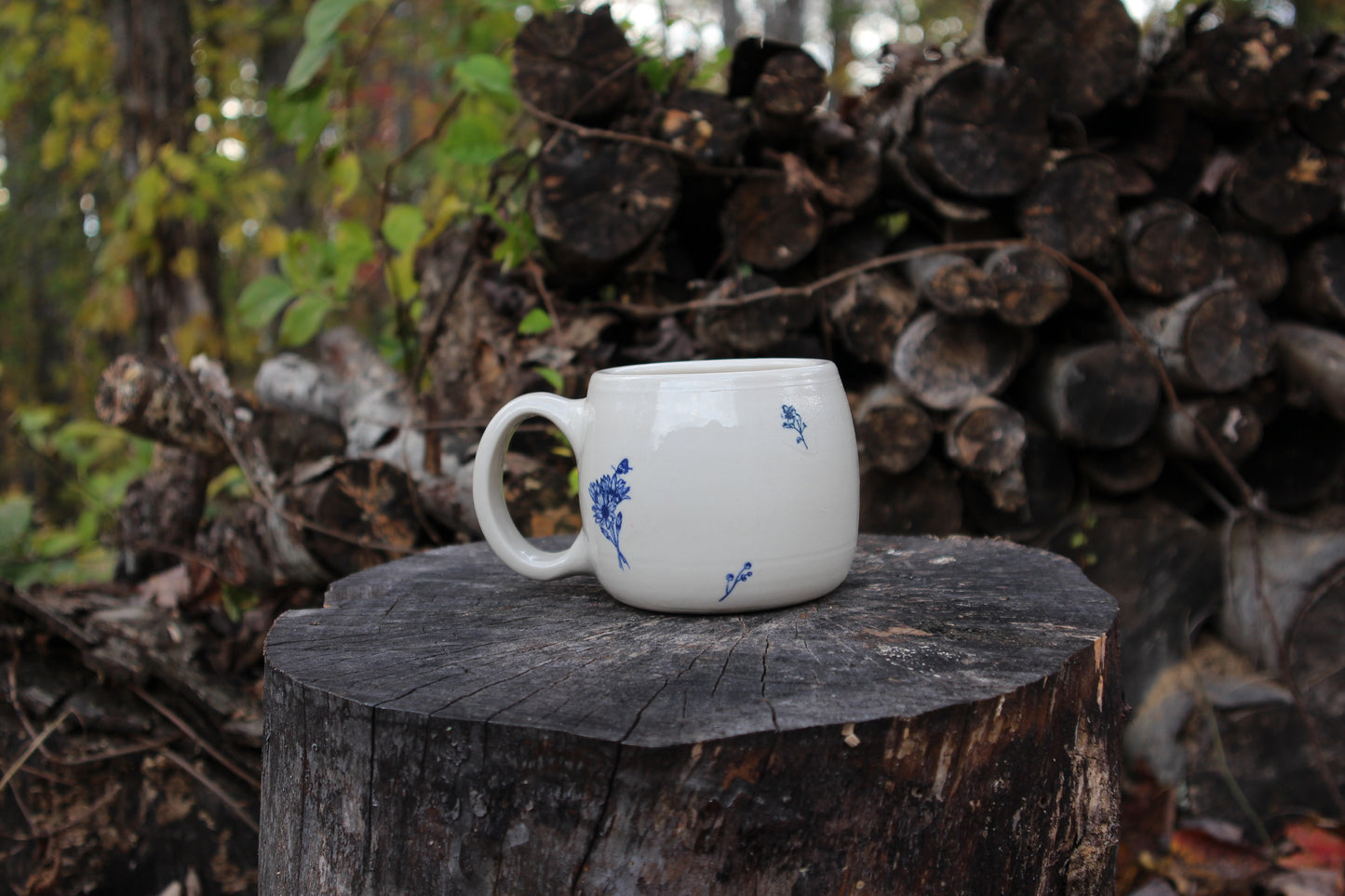 Vintage Floral Mug - *seconds sale*