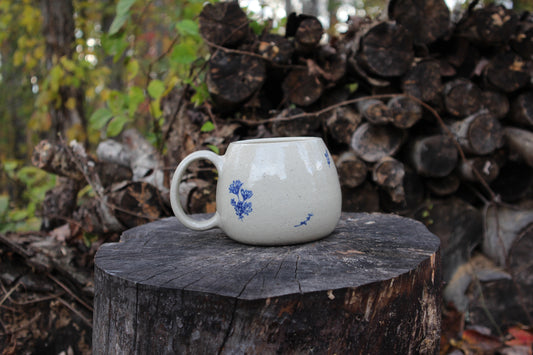 Vintage Floral Mug - *seconds sale*