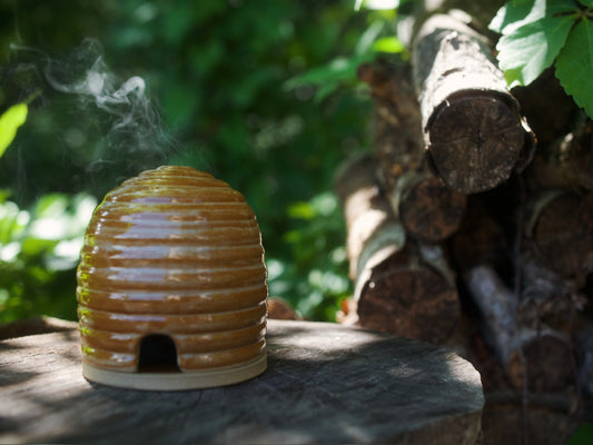 Bee Hive Incense Burner